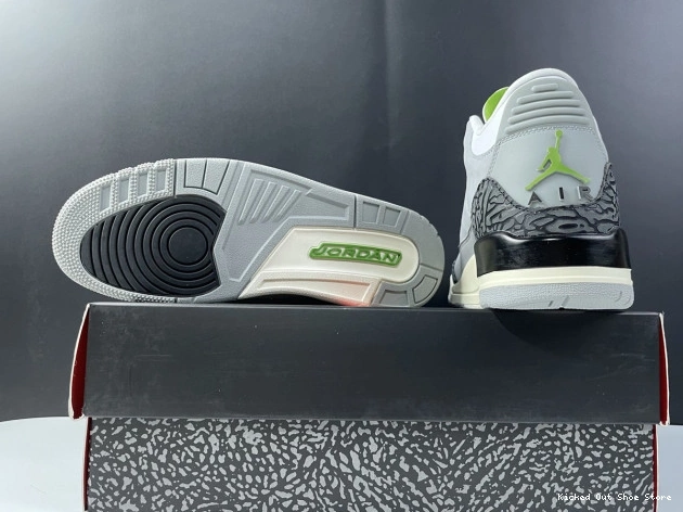 Kick Theory 136064-006 Jordan Chlorophyll Air Retro 3 0716